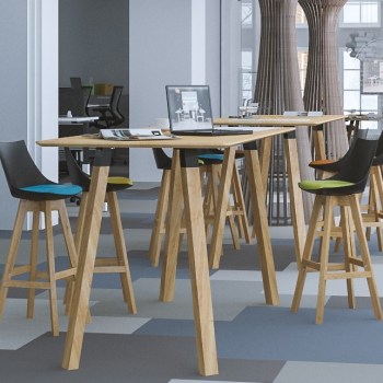 Eurowood Round Meeting Tables 6 Eurowood round table 2 - Office Furniture Eurowood round table 2
